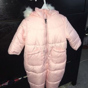 DKNY baby girl snow suit